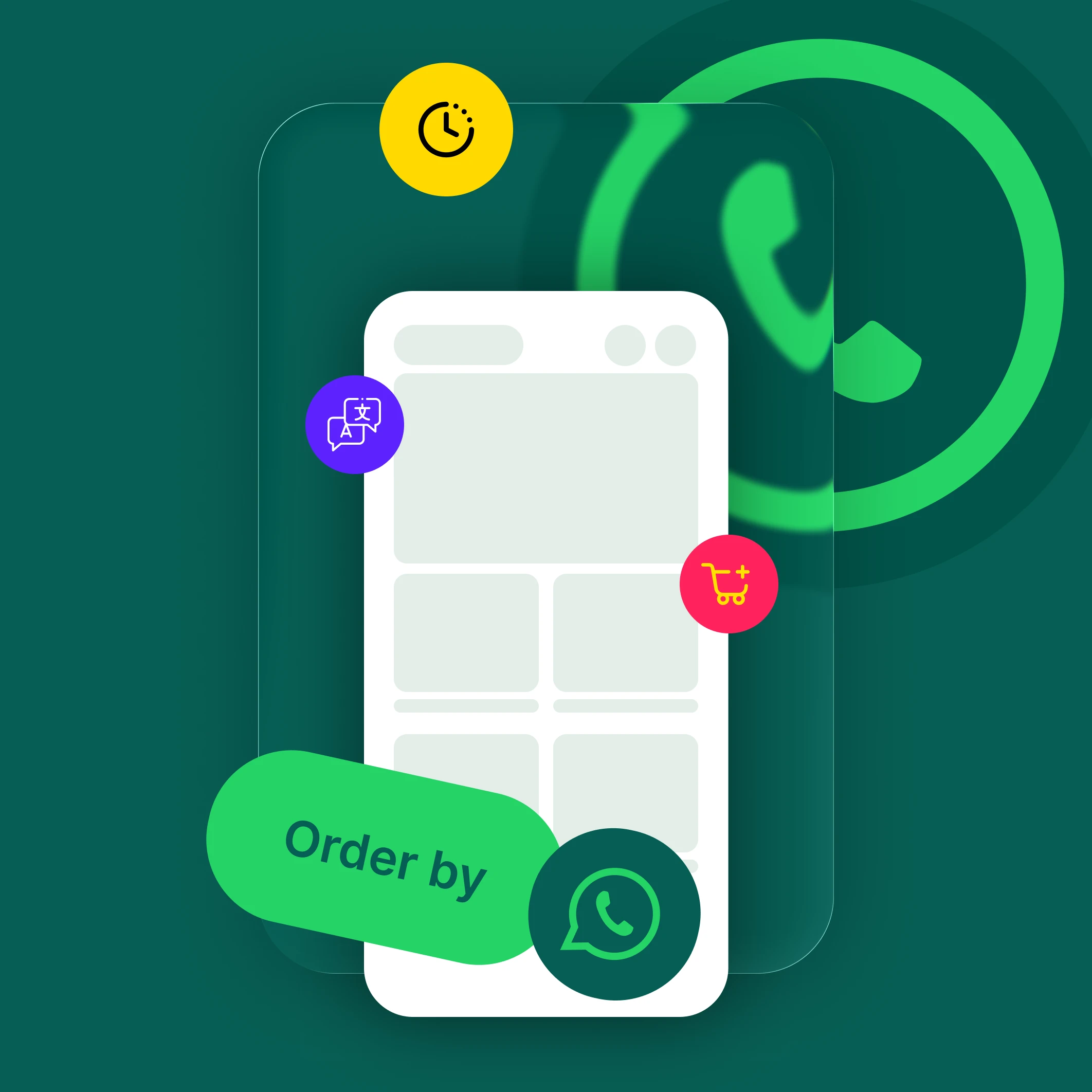 WhatsApp ordering flow
